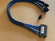 Supermicro CBL-0103L 19.7in 4Lane SAS to 4x 7p SATA Cable