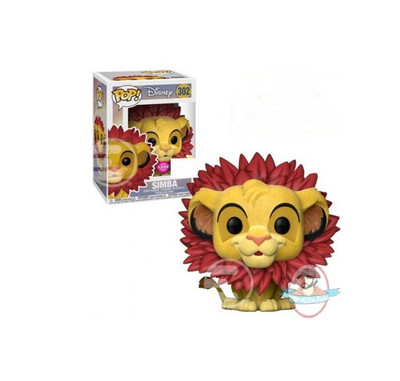 flocked simba pop