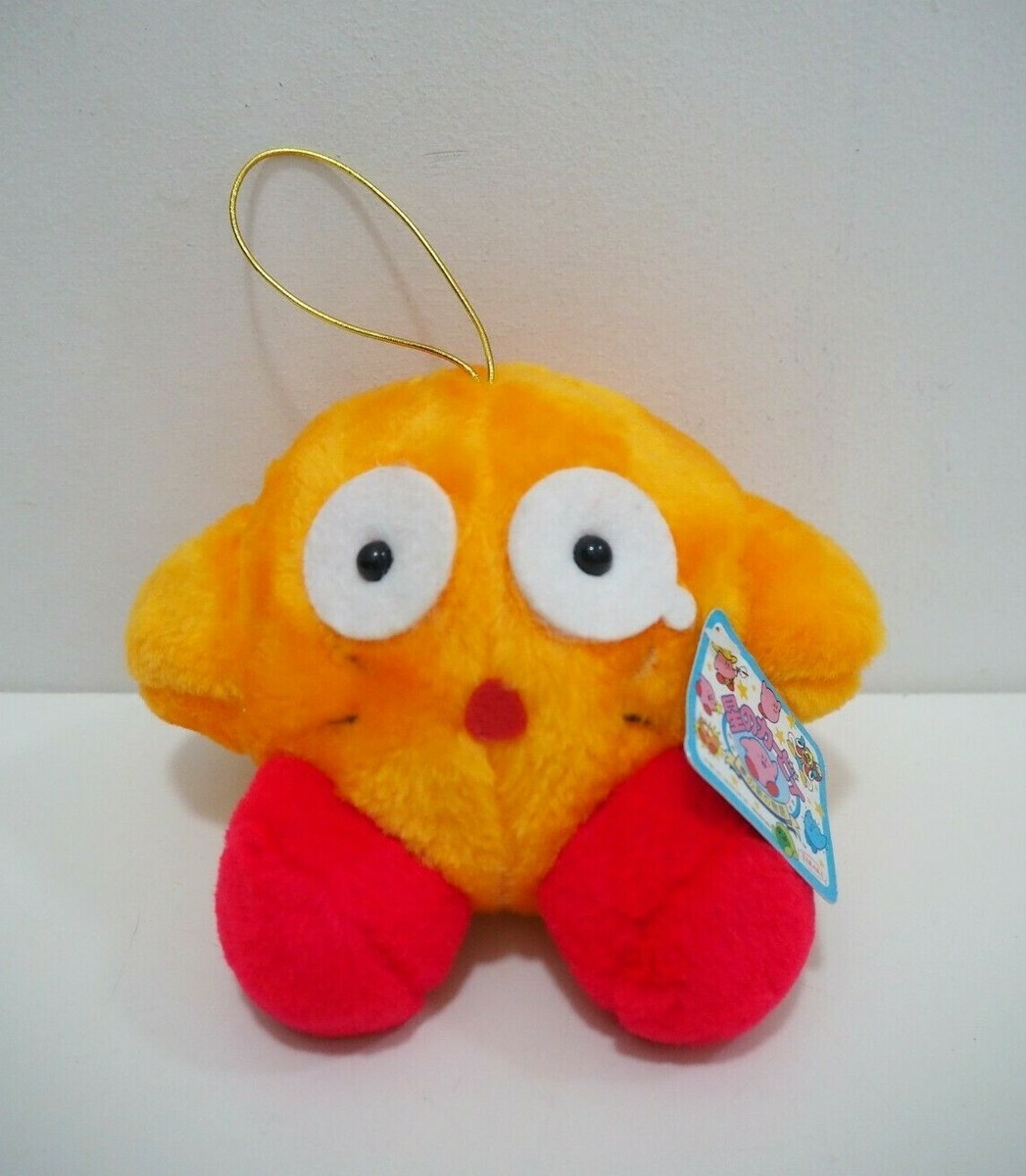 Rare Kirby Dream Land Crash Orange Crying Takara 1993 Plush 5