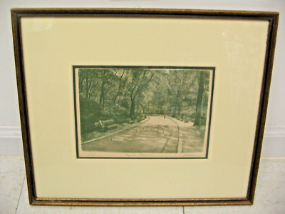 MATTED & FRAMED Harold Altman Lithograph Artist Proof 16 x 14 in