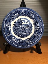 Vintage Barratts Old Castle 7” Bread Plate Hand Engraved Kirkham Boardman Studio