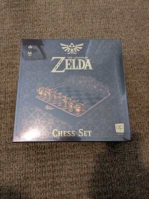 The Legend of Zelda Chess Set USAopoly Official Merch Link vs Ganondorf