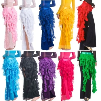 UNMARKED Neues bauchtanz hüfttuch mit wellenrock festival club ausgefallenes wickelkleid