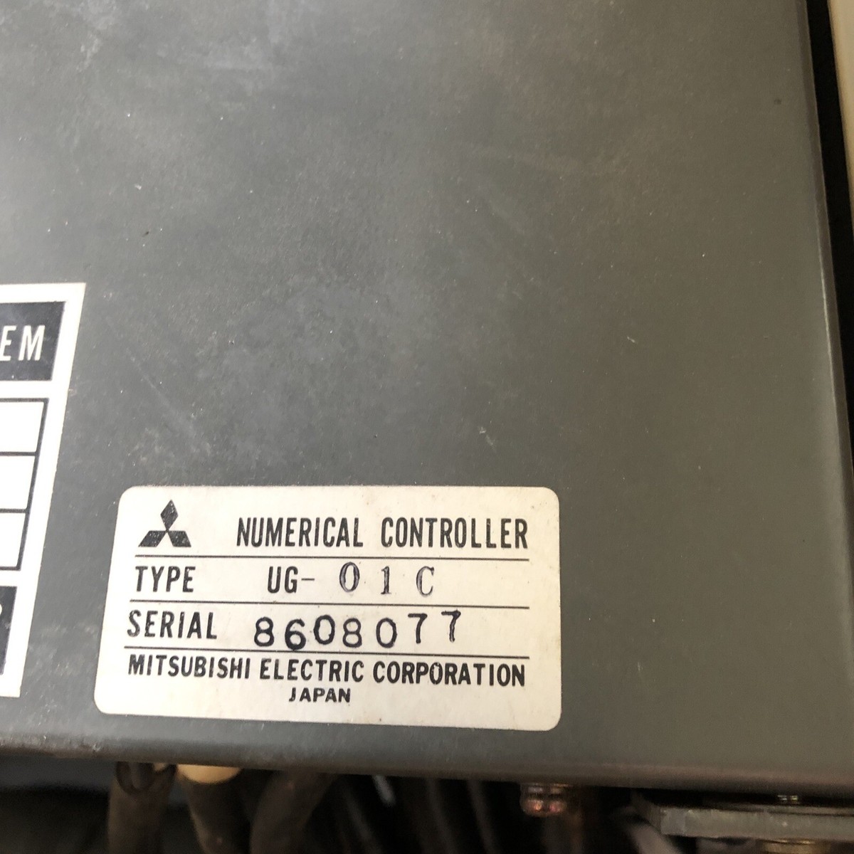 MITSUBISHI MELDAS-M0,UG-01C,MELDAS-MO,UG-O1C NUMERICAL MITSUBISHI MELDAS-M0,UG-01C,MELDAS-MO,UG-O1C NUMERICAL
