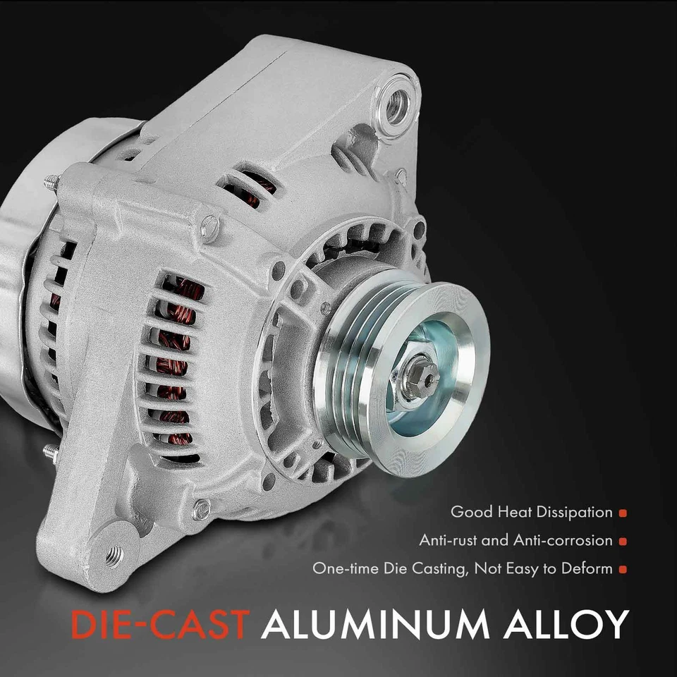 Alternador para camioneta Toyota 4Runner 1993-1995 T100 V6 3,0 L 60A 12 V CW 4 ranuras Foto 4 de 4