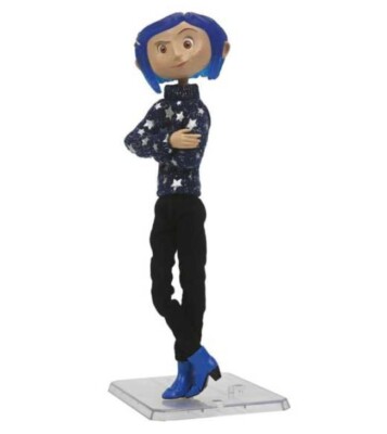 NECA Coraline in Star Sweater Actionfigur 18 cm Neu