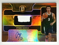 2022-23 Panini Chronicles Gold Standard Draft Picks Dyson Daniels Pelicans /25