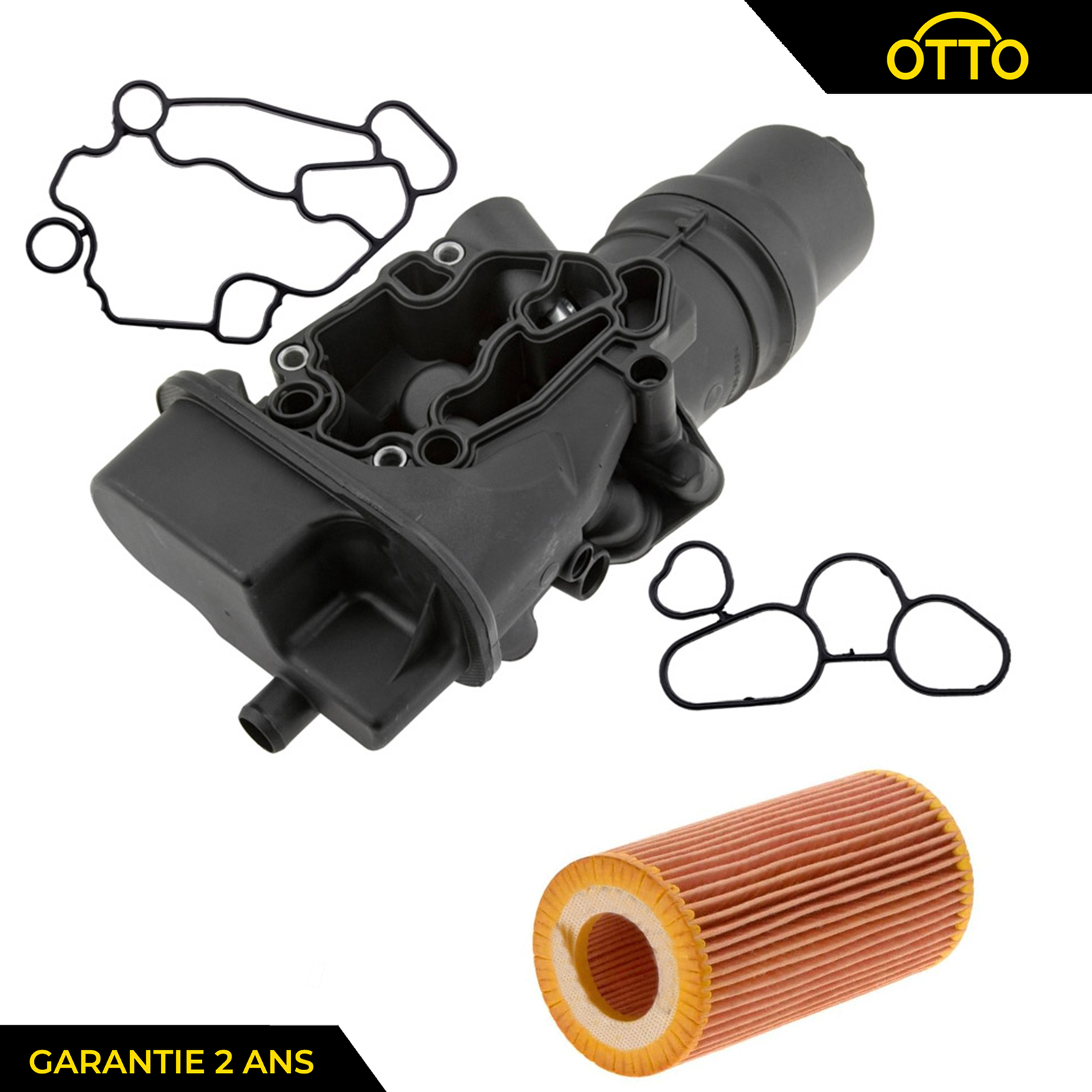 Refroidisseur radiateur huile 06D115397D résout les fuites de liquide et surchauffes moteur