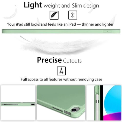Smart Case For iPad 10/9/8/7/6/5th Gen Pro 11 12.9 Air 4/5th with Pencil Holder - Picture 24 of 51