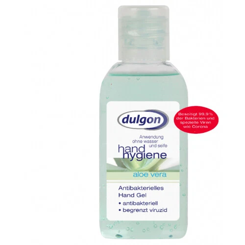 12x DULGON ALOE VERA 50 ML ANTIBAKTERIELLES HANDGEL HANDDESINFEKTIONSMITTEL - Bild 1 von 1
