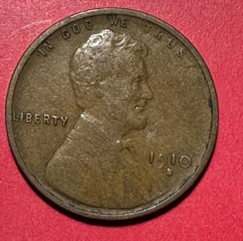 1910S US LINCOLN Cent! "San Francisco" Mint! VF/XF Lower Mintage! Old US Coin!