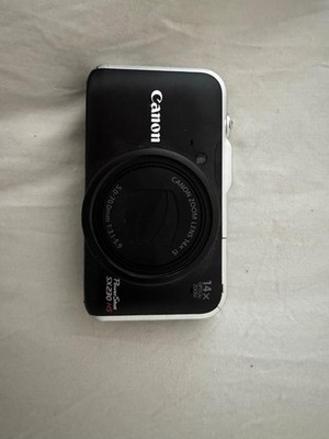 Canon PowerShot SX230 HS Schwarz 12.1MP 14x Zoom GPS Gebraucht