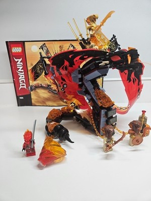 LEGO Ninjago Fire Fang 70674 100% Complete Set with Manual