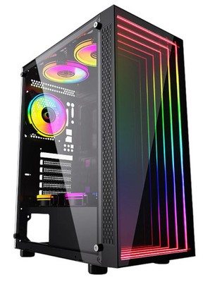NEW RTX 3050 6GB Gaming PC Desktop i3 12100 8GB 480GB BGears Optillusion KUYOR