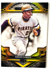 2024 Topps Triple Threads Roberto Clemente Card #15 Pirates Legend!