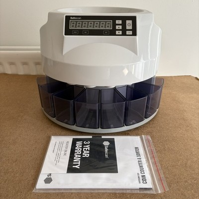 Safescan 1250 GBP Münzzähler Sortiermaschine, getestet funktioniert, im Originalkarton