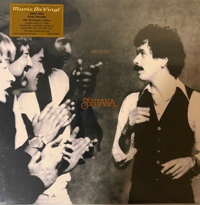 Santana Inner Secrets Vinyl LP 2023 Music On Vinyl 180g Ltd Numbered Red Sealed
