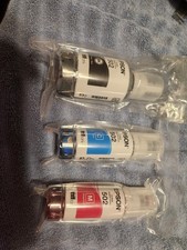 Epson BK/C/M ink bottles in original sealed plastic. Yellow also for free 