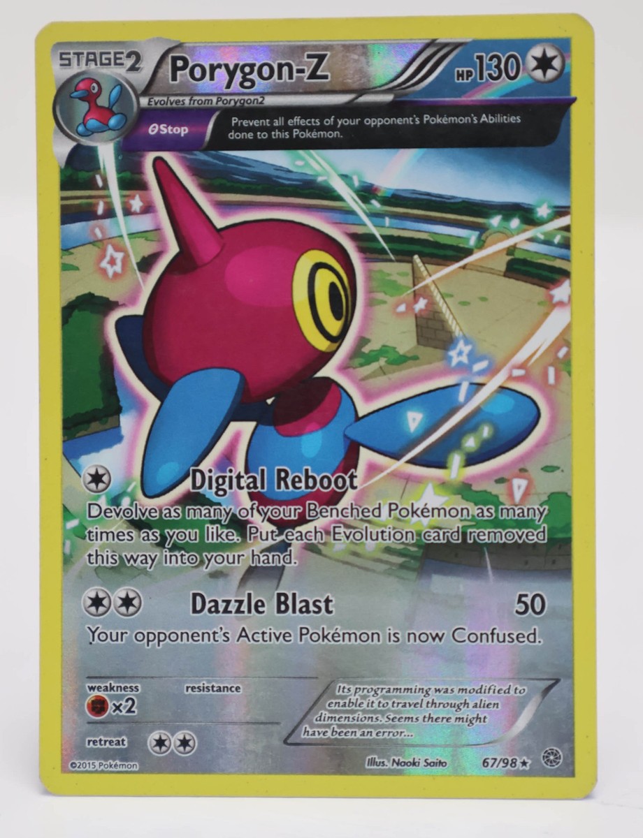 Pokemon - Porygon-Z (67) #67/98 - XY - Ancient Origins Reverse