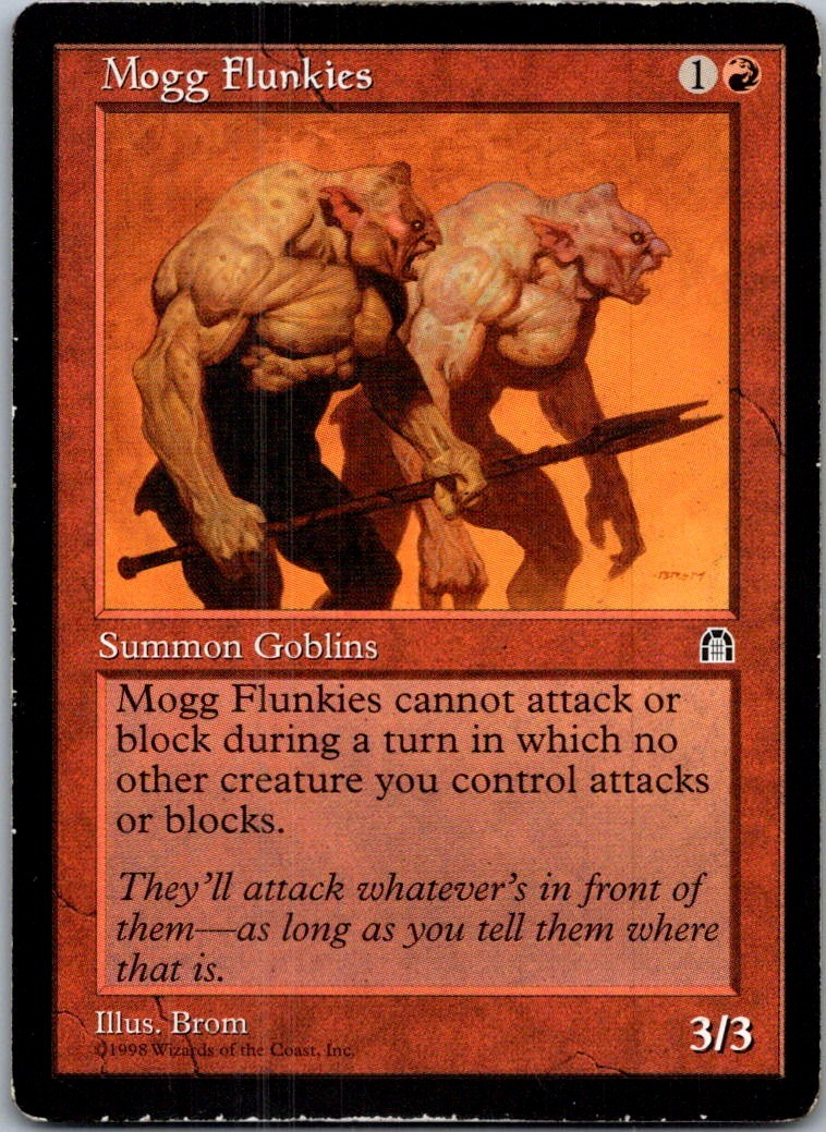 Mogg Flunkies C STH # LP MTG Magic
