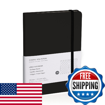 EMOMAS Lined Journal Notebook   Hardcover Notebook for Men & Women   Journals fo