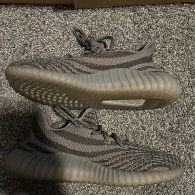 adidas Yeezy Boost 350 V2 Beluga Gray/Orange BB1826 Men's Low Top Sneaker