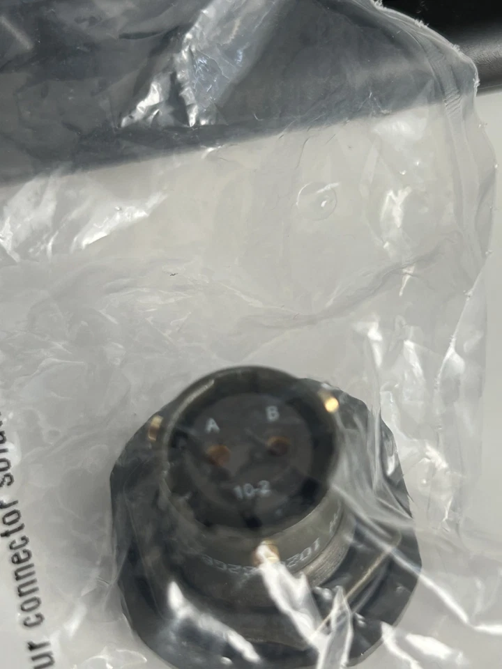 62GB-57A10-02SN,  2 Way Panel Mount MIL Spec Circular Connector - Image 3 of 4