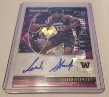 2020 Panini Prizm Draft Picks Prospect Purple Ice /99 Isaiah Stewart Auto 