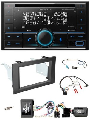 Kenwood CD 2DIN DAB USB Lenkrad Bluetooth Autoradio für Mercedes Actros 2011-201