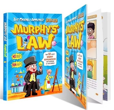 Murphy's Law Learning Book for Kids 8-12, 128-Page Illustrated Paperback