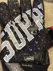 Gants de football Supreme Nike Vapor Jet 4.0 taille S rouge et noir