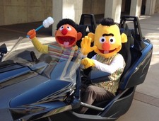 Bert & Ernie Halloween Heads (hand made)