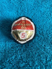Vintage DUNLOP 65 5 GOLF BALL Unused in Original Black Wrapper Red/ Gold Label