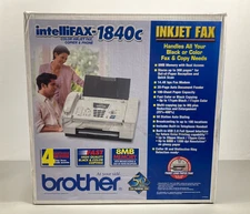 Brother IntelliFAX-1840c Inkjet Fax Machine Copy Fax Print Model 1840c New