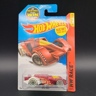 2015 Hot Wheels Epic Fast Red 170/250