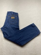 Wrangler Men s Cowboy Cut Original Fit Jeans 13MWZ 34x30 Blue 100 Cotton