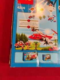 LEGO City Fire Plane (4209) - NEW - DAMAGED BOX