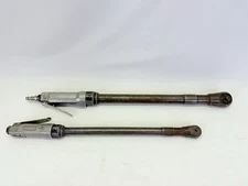 Two G&B PROD Extra Long Reach 19” & 20”  Air Ratchet Drives (UNTESTED)