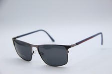 NEW CHAMPION LAZEX C03 GRAY BLUE POLARIZED AUTHENTIC SUNGLASSES 60-16