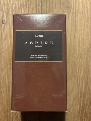 AVON ASPIRE MAN Eau de Toilette Spray EdT Spray 75ml Frisch, holzig, Zitrusnoten
