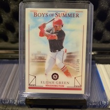 2024 Panini Boys of Summer #29 Elijah Green Red #/149