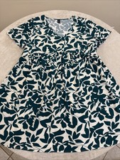 SHEIN Woman Green Floral Summer Dress Size 0XL NEW!