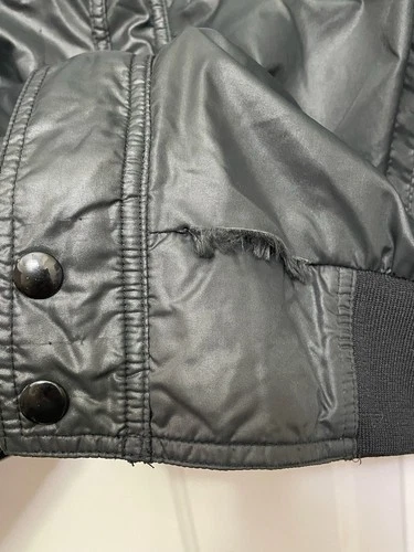 Vtg Pontiac Trans Am Jacket Mens L Sportsmaster Black Nylon Screaming Chicken image 4