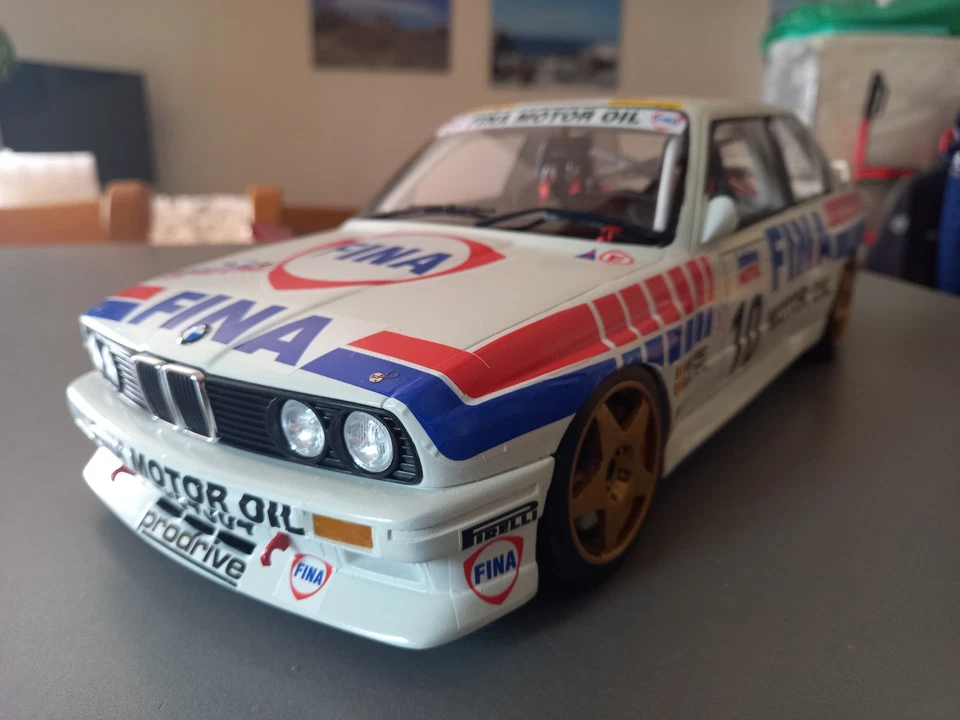 BMW M3 échelle 1/12 Base Kit Otto Models Tour de Corse 1989 - Photo 2/4