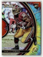 Samaje Perine Rookie 2017 Panini Select #63 Tie-Dye #/25
