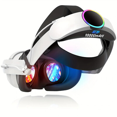 10000mAh Battery VR headset For Oculus Quest 3/Quest 3s Elite Replace Head Strap