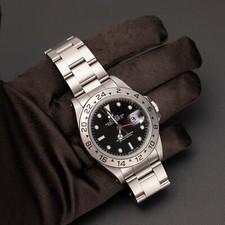 Rolex Explorer II 16570 Watch 40mm Black Dial 2