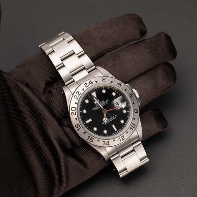 ルーメナー2 ブラック Rolex Explorer II Reference 16570 — Wind Vintage