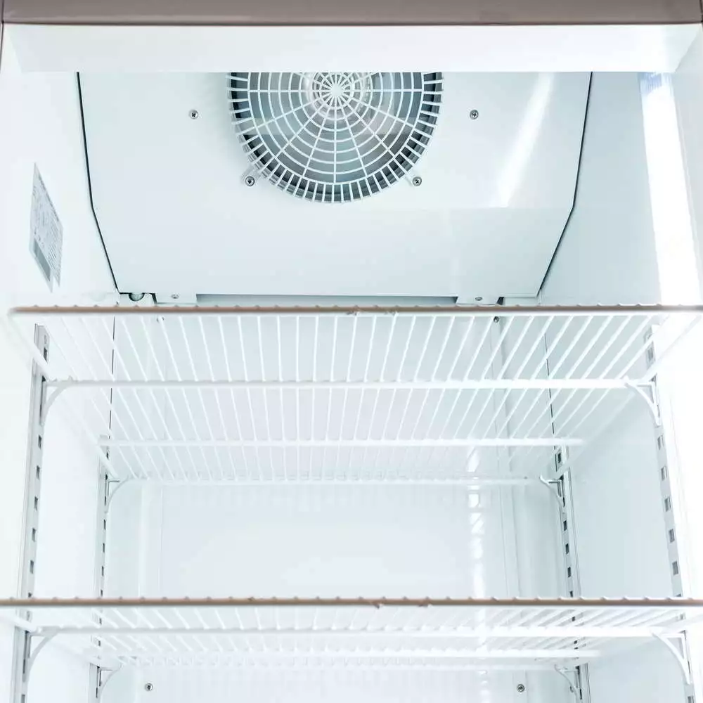Procool glass merchandiser cheap upright beverage cooler