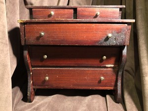 antique doll dresser